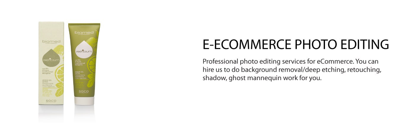 E-Commerce Photo Editing Service